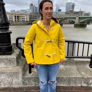 Fisher[wo]man style yellow rain coat 💛☔️🧥